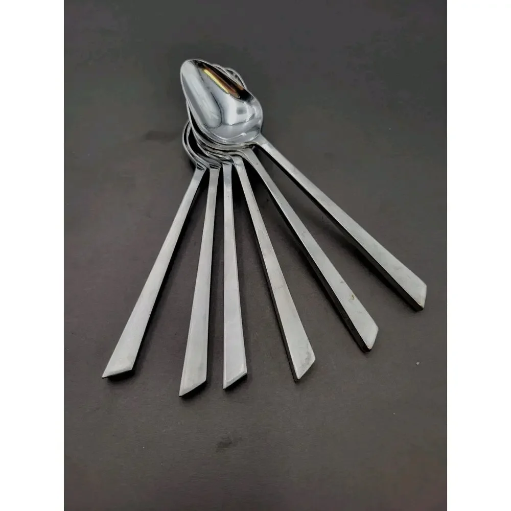Stanley Roberts CARIF Stainless Flatware Teaspoon 6 Pcs Set Made In Japan